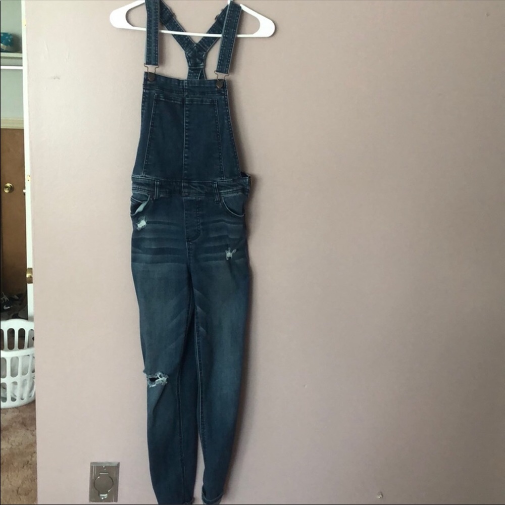 Celebrity pink overalls